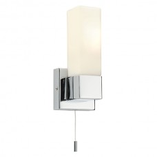 Sconce Square 1lt wall IP44 40W SW