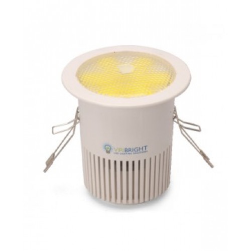 LED iebūvējamais apaļas formas gaismeklis dimmējams VIRIBRIGHT Down Light 8W(550lm) 2800k GU10