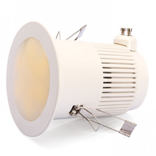 LED iebūvējamais apaļas formas gaismeklis dimmējams VIRIBRIGHT Down Light 8W(550lm) 2800k GU10