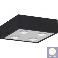 Griestu lampa ALDEX BOX BLACK 730PL_L1