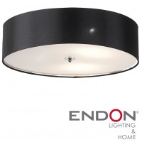 Griestu lampa ENDON Franco-60BL
