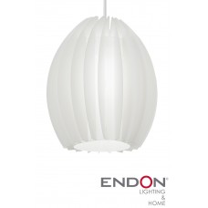 Suspended luminaire ENDON OSKAR-1WH