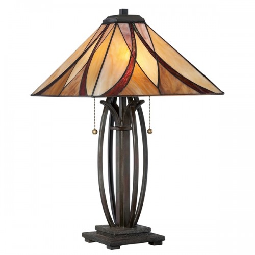 Tiffany Table lamp QUOIZEL Elstead Asheville