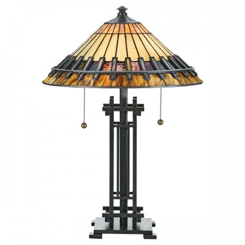 Tiffany Table lamp QUOIZEL Elstead Chastain