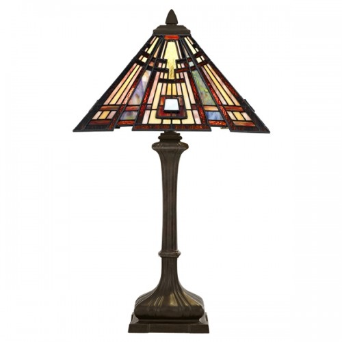 Tiffany Настольная лампа QUOIZEL Elstead Classic Craftsman