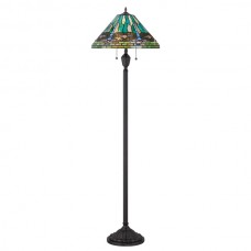 Stāvlampa Tiffany QUOIZEL Elstead KING FLOOR LAMP