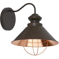 Sienas lampa-Brā Nowodvorski Loft Chocolate 5058