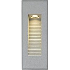 Outdoor built-in wall luminaire Nowodvorski SHIRE silver 5487