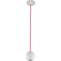 Pendant lamp Nowodvorski Bubble White-Red 6024