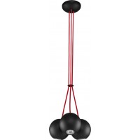Подвесной светильник Nowodvorski Bubble Black-Red 6147