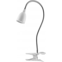 Galda lampa Nowodvorski Nassau Clip White LED 6284