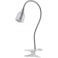 Galda lampa Nowodvorski Nassau Clip Silver LED 6285