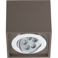 Spot lampa Nowodvorski Box LED Chocolate 6418