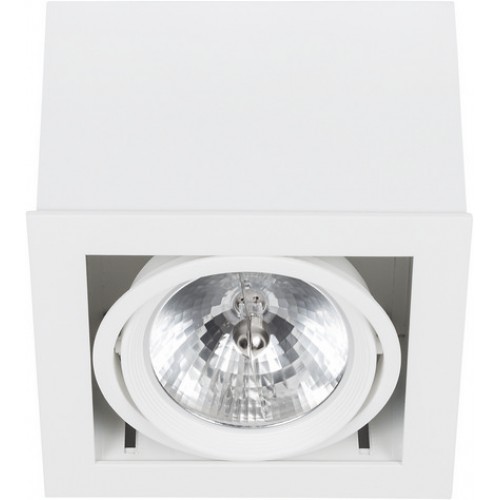 Spot lampa Nowodvorski Box White-White 6455