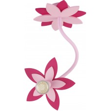 Sienas-griestu lampa Nowodvorski Flowers Pink 6893