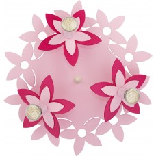Sienas-griestu lampa Nowodvorski Flowers Pink 6895