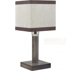 Table lamp TK Lighting Lea Gray 567