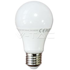 LED spuldze - 10W E27 A60 Thermoplastic Warm White Dimmable