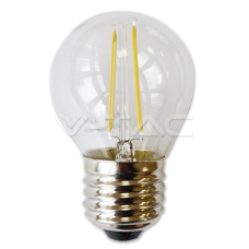 LED spuldze - LED Bulb - 2W Filament E27 G45 Warm White